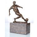 Figura Deportiva Jugador De Fútbol Home Deco Escultura De Bronce Estatua TPE-737